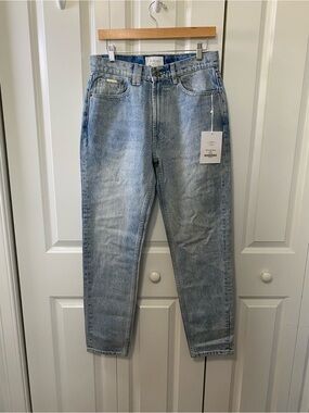 I Love Ugly Light Blue Men's Straight-Leg Jeans